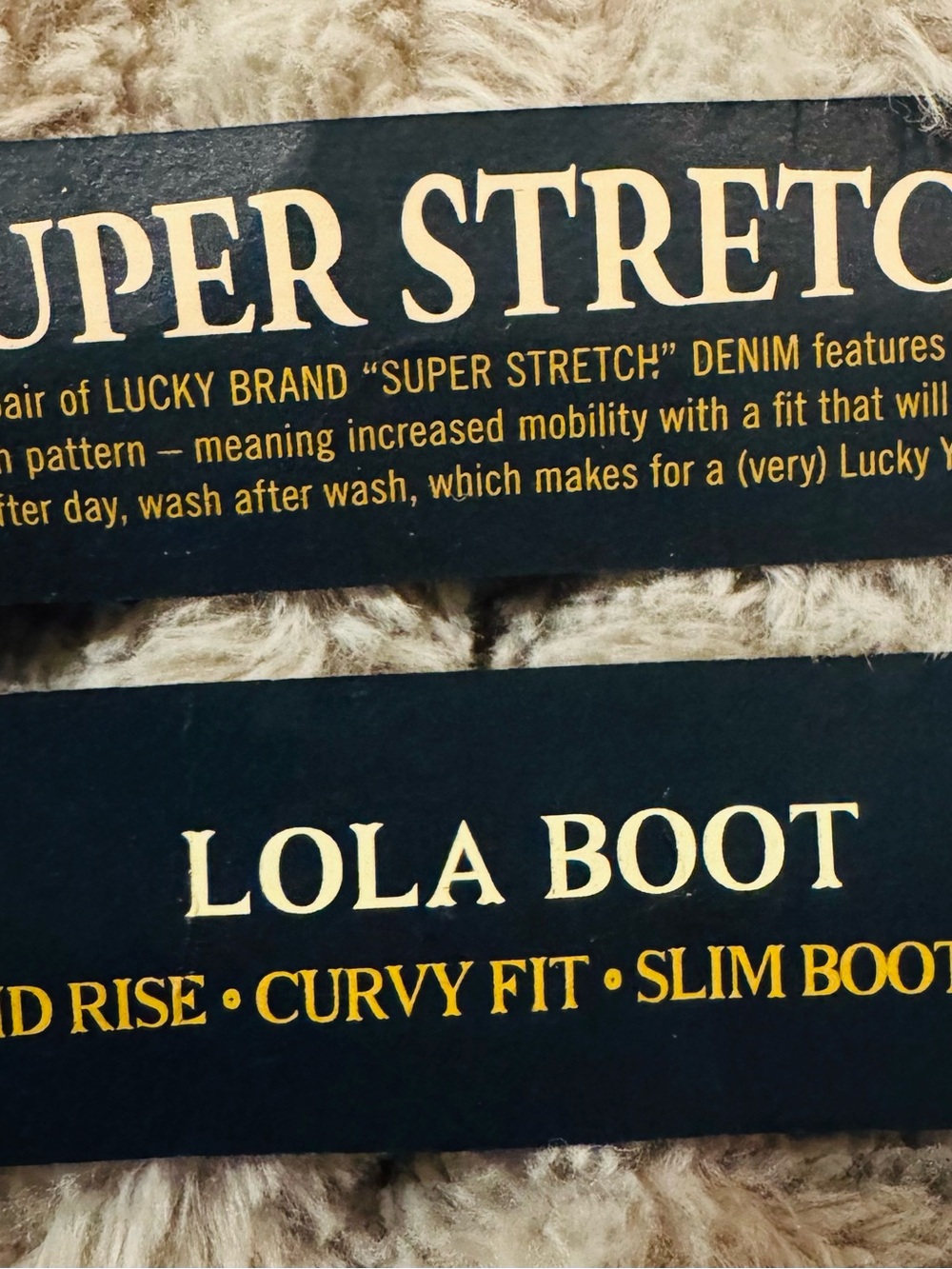Lucky Brand Women’s Jeans. Mid Rise, Curvy Fit, Slim Boot - Picture 4 of 4